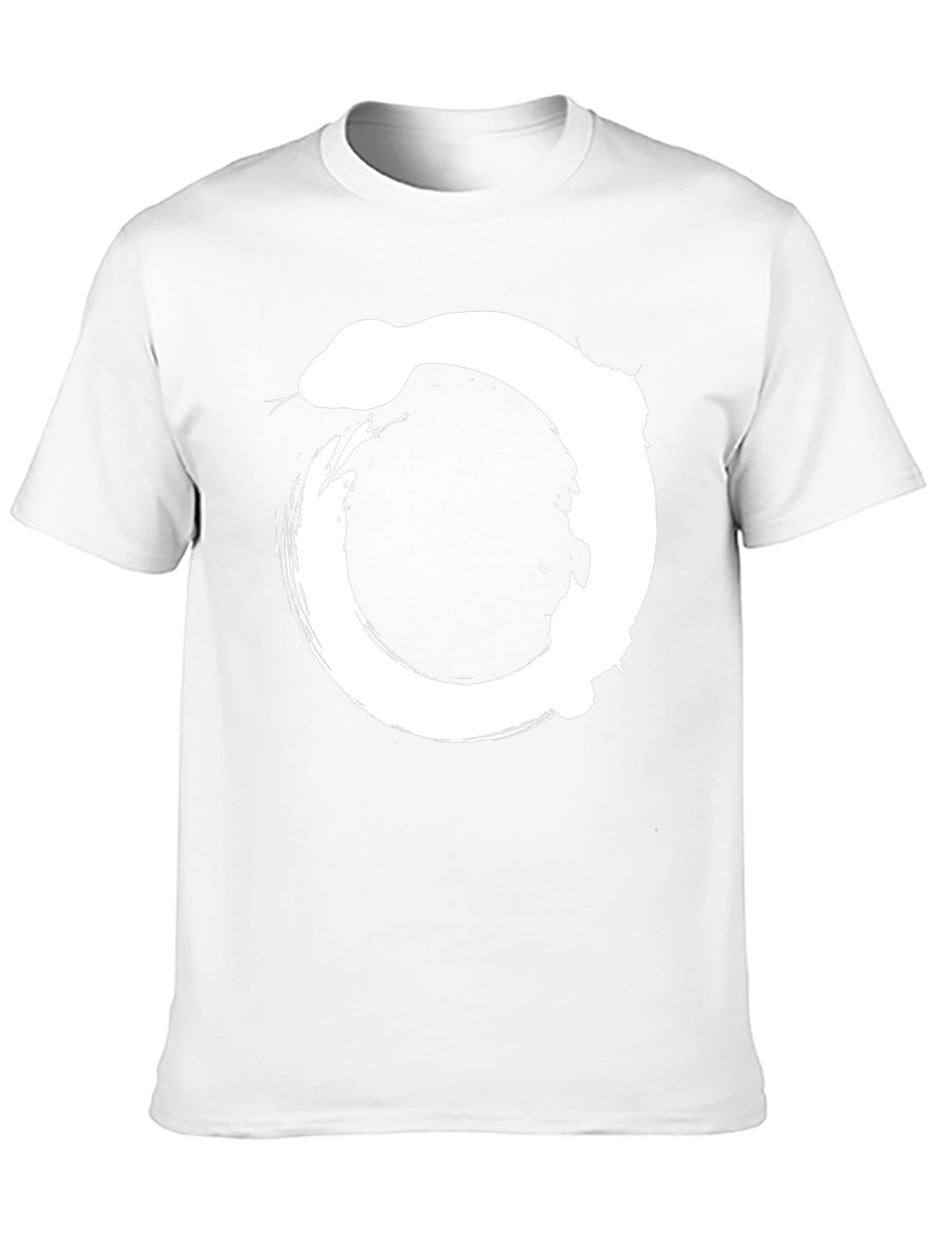 Ouroboros Snake Circle Graphic T-Shirt - Unisex