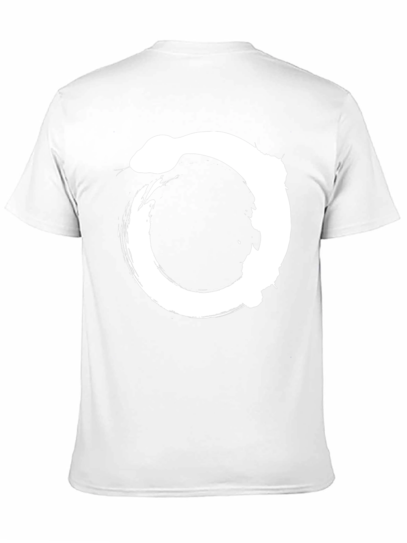 Ouroboros Snake Circle Graphic T-Shirt - Unisex