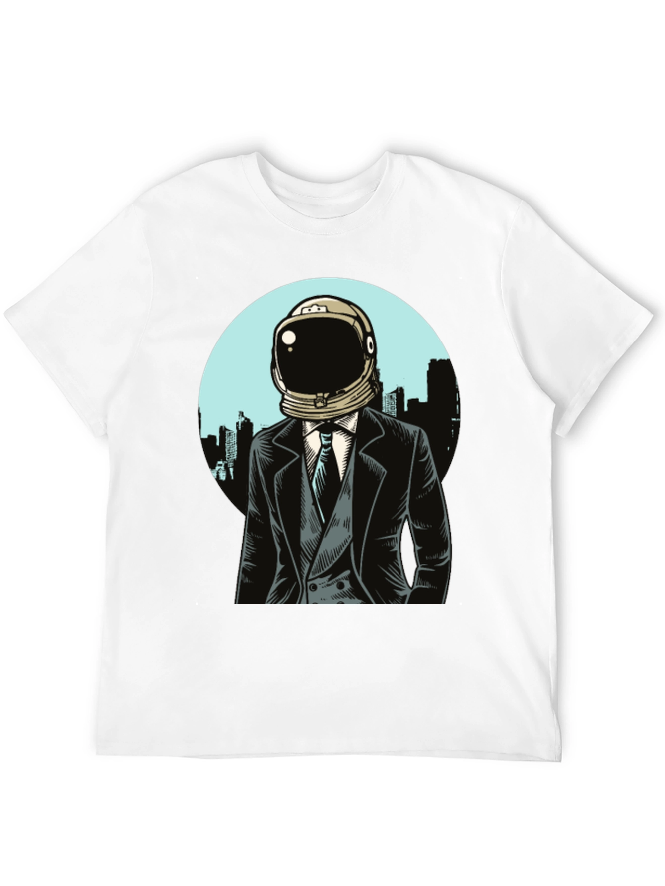 Astronaut Suit Up T-Shirt - Cool Space Graphic Tee
