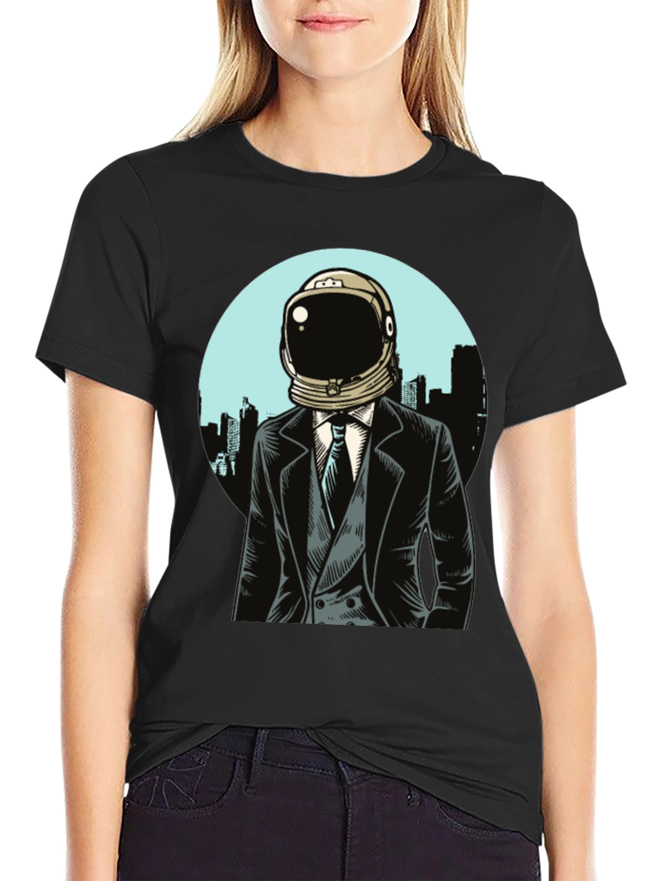 Astronaut Suit Up T-Shirt - Cool Space Graphic Tee