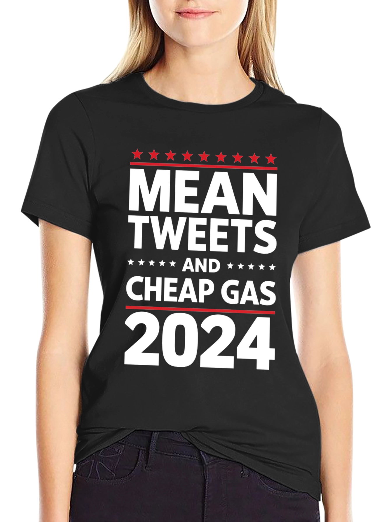 Mean Tweets & Cheap Gas 2024 T-Shirt