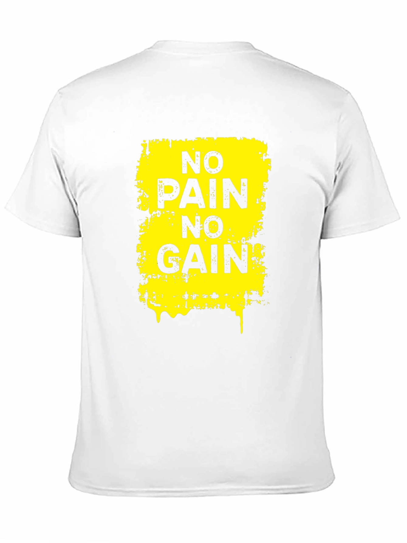No Pain No Gain Graphic Print T-Shirt