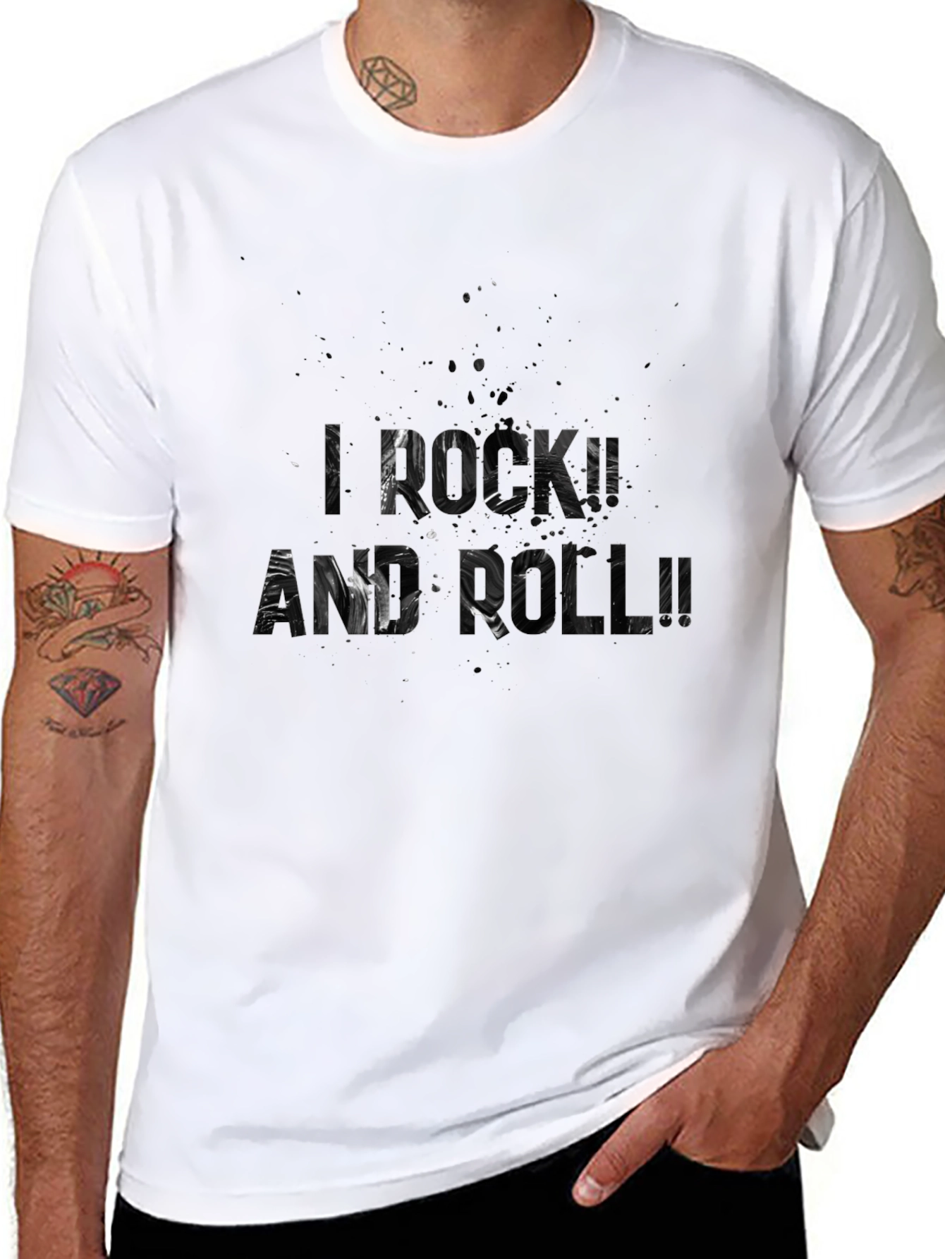 Rock and Roll Graphic T-Shirt