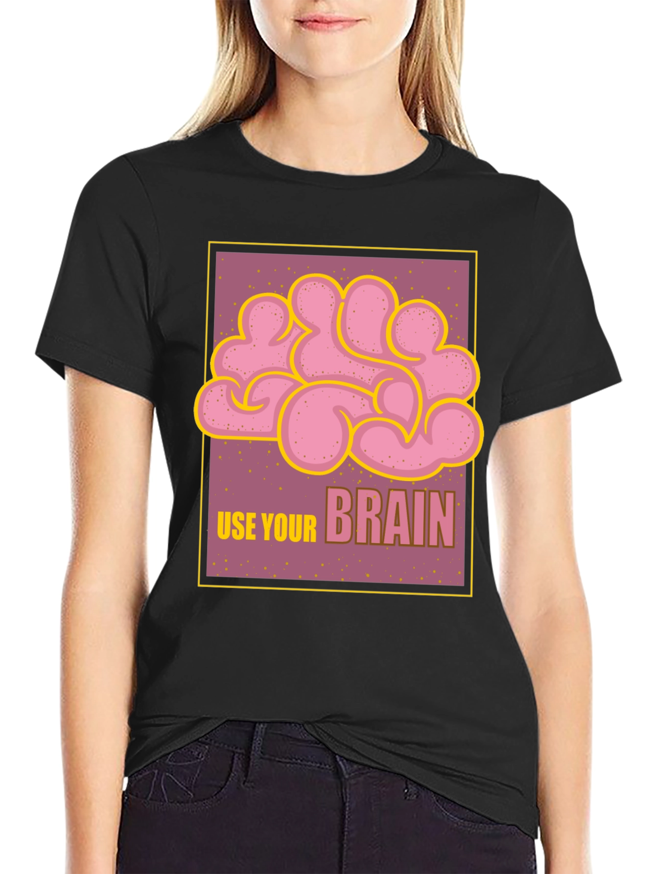 Use Your Brain Graphic T-Shirt
