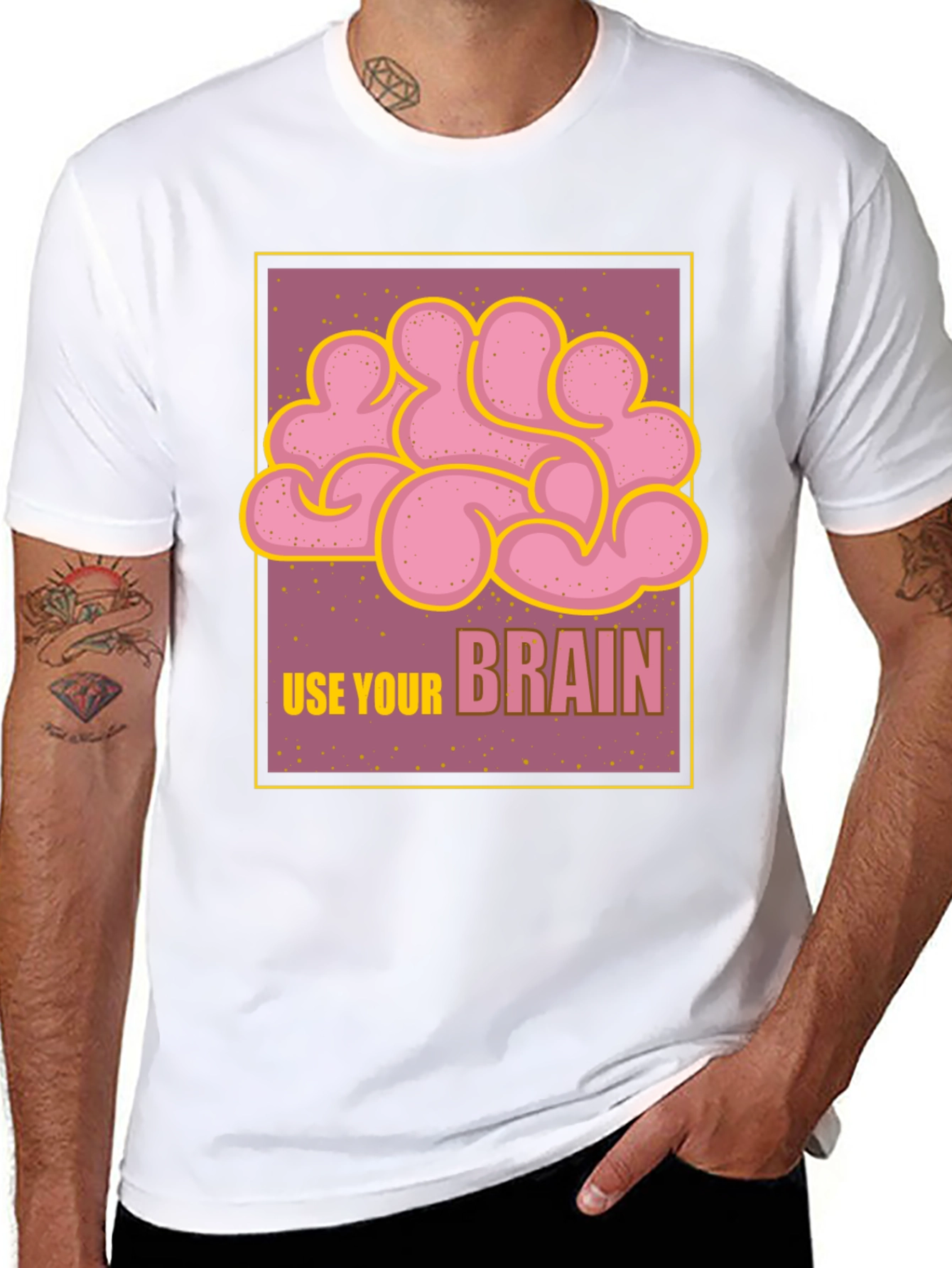 Use Your Brain Graphic T-Shirt