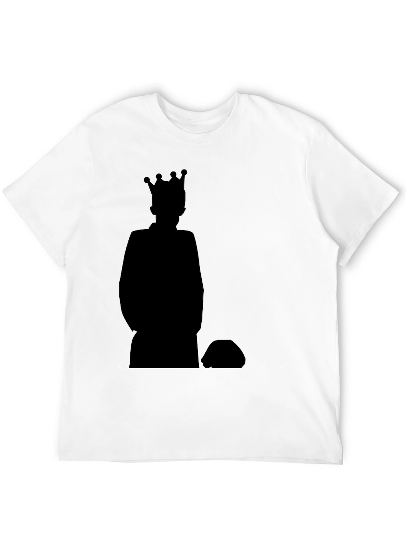 Silhouette Crown Graphic T-Shirt