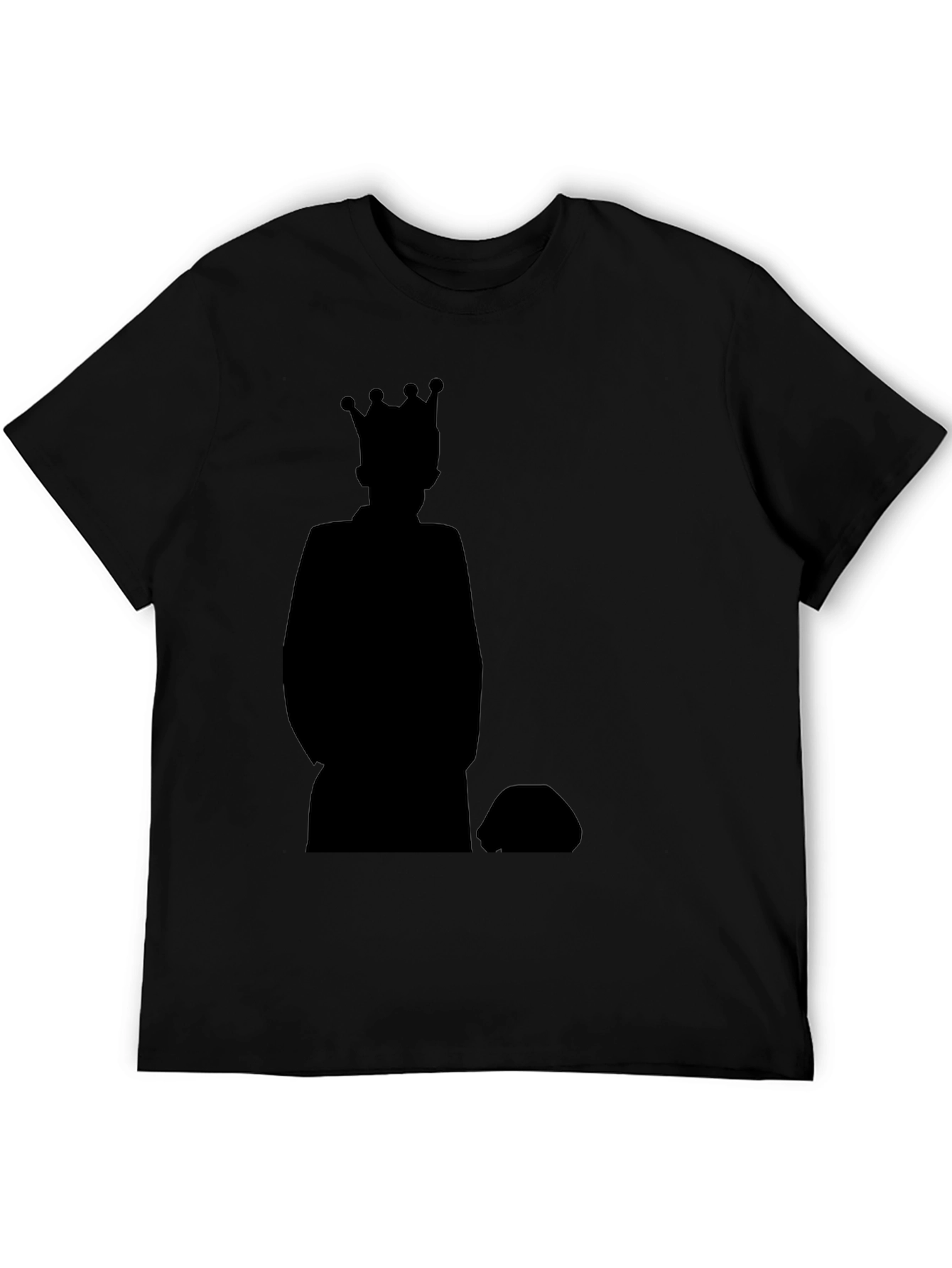 Silhouette Crown Graphic T-Shirt