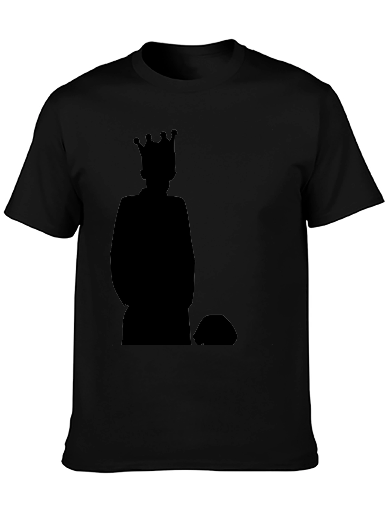 Silhouette Crown Graphic T-Shirt