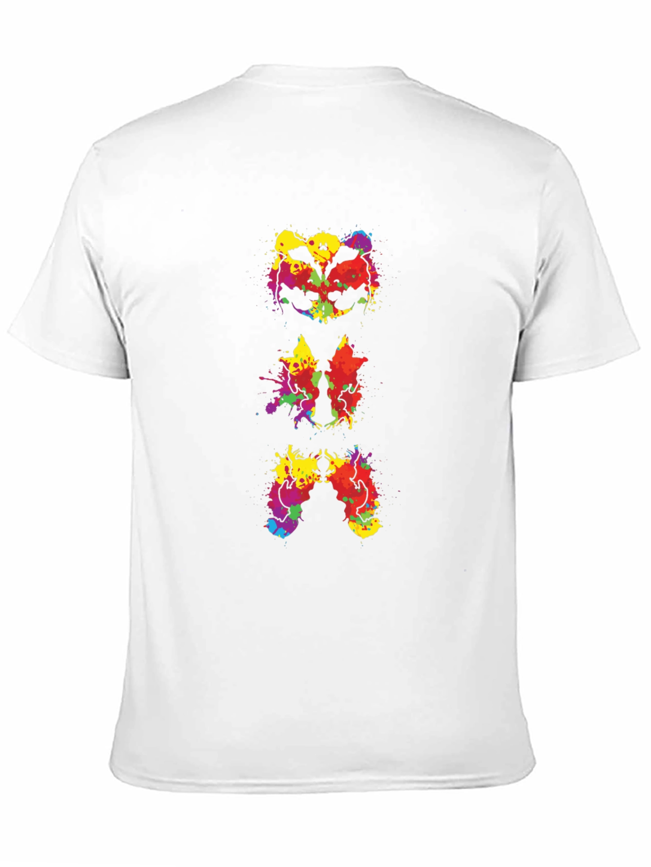 Colorful Ink Blot T-Shirt