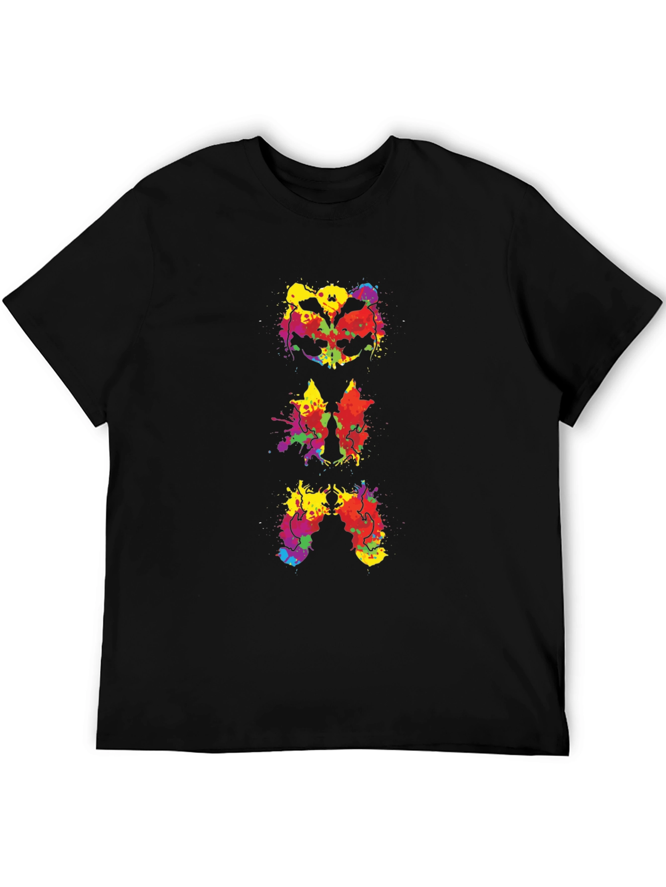 Colorful Ink Blot T-Shirt