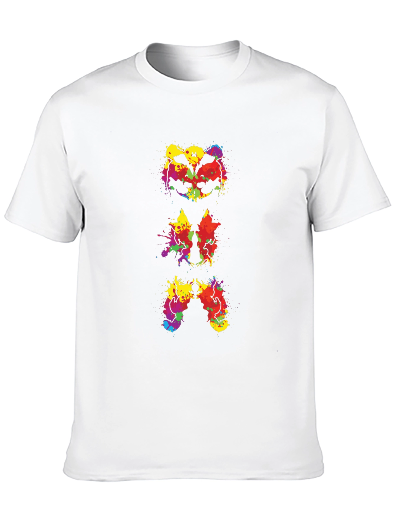 Colorful Ink Blot T-Shirt