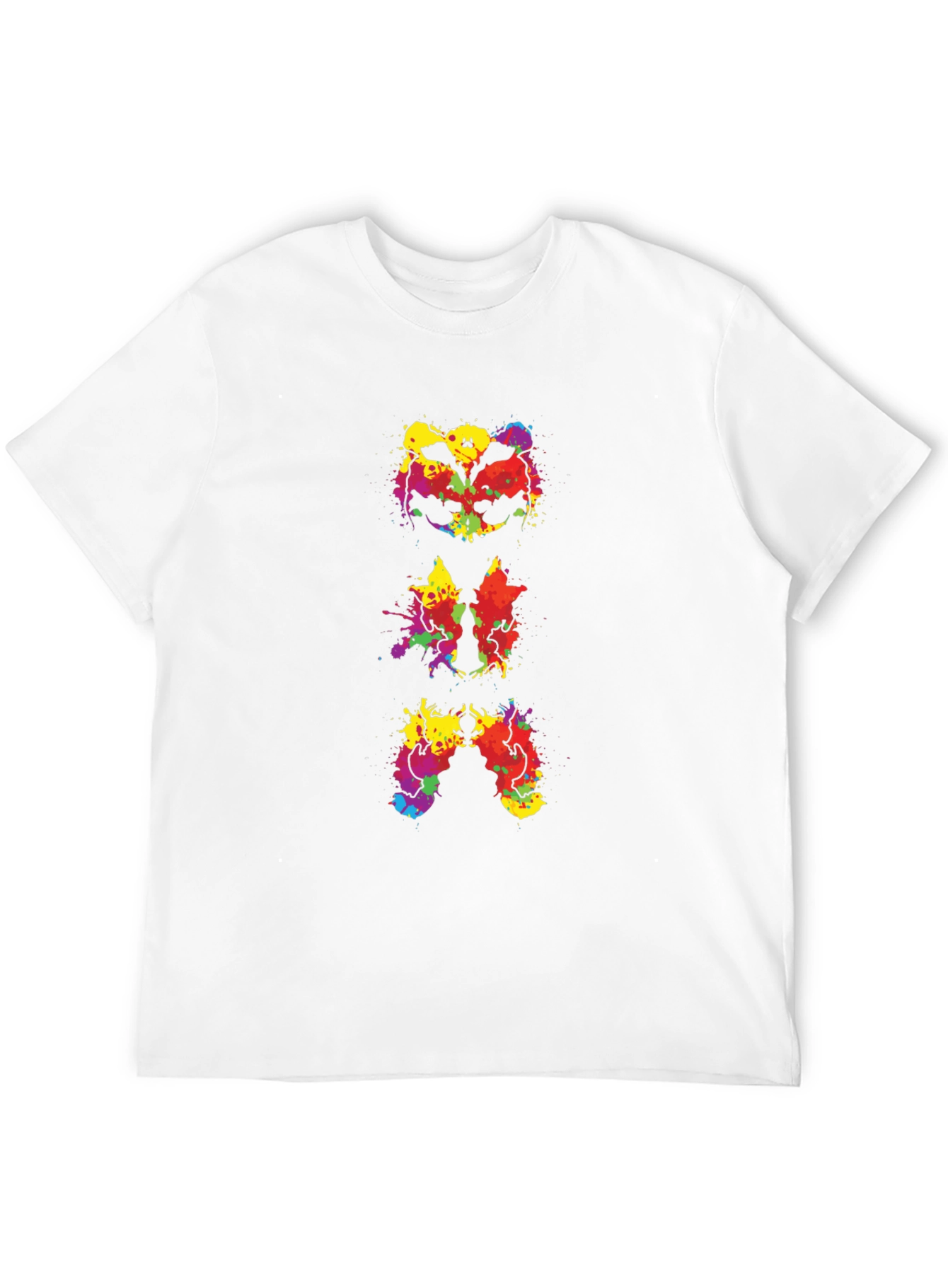 Colorful Ink Blot T-Shirt