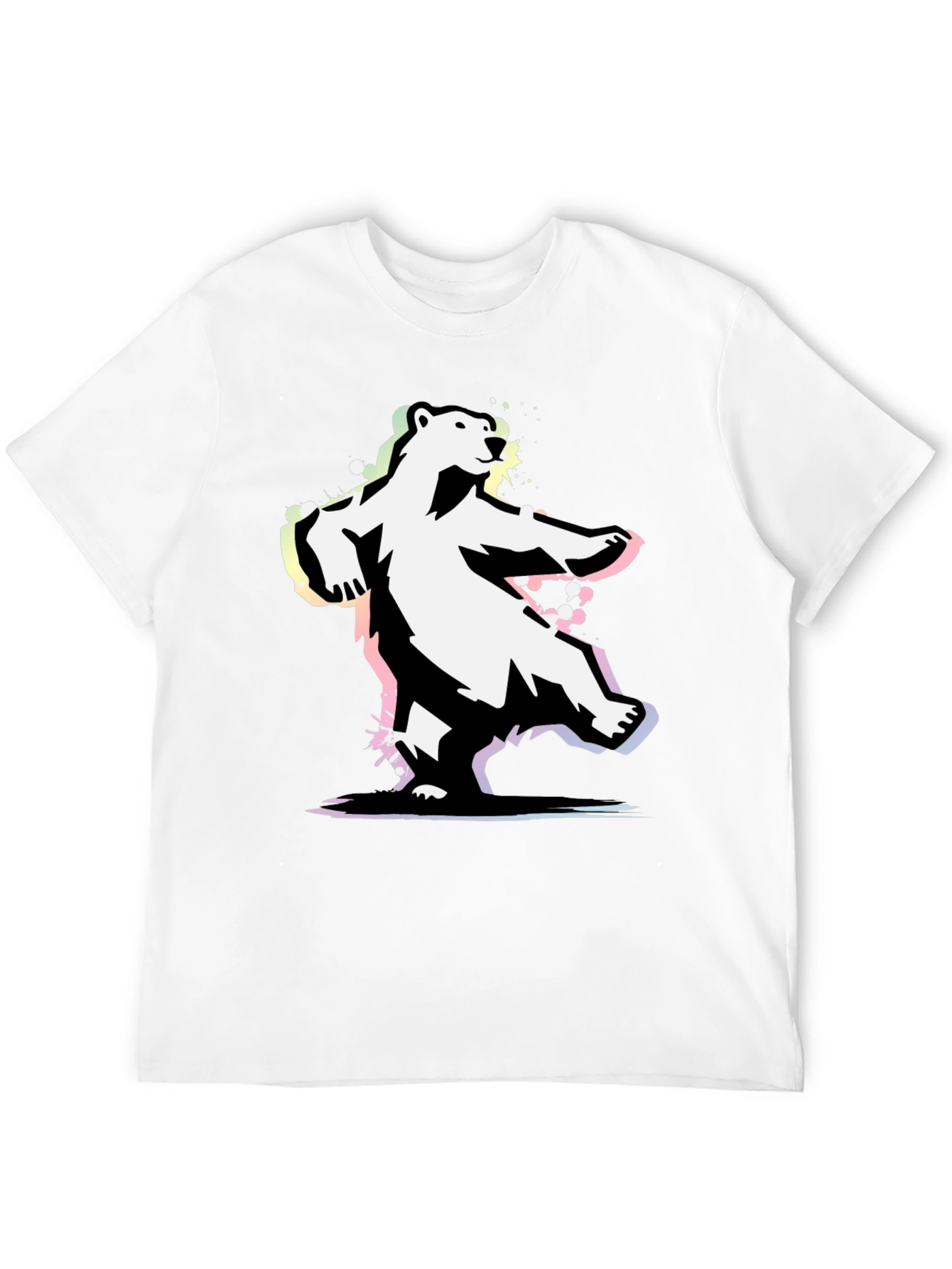 Cool Bear Graphic Tee - Black T-Shirt