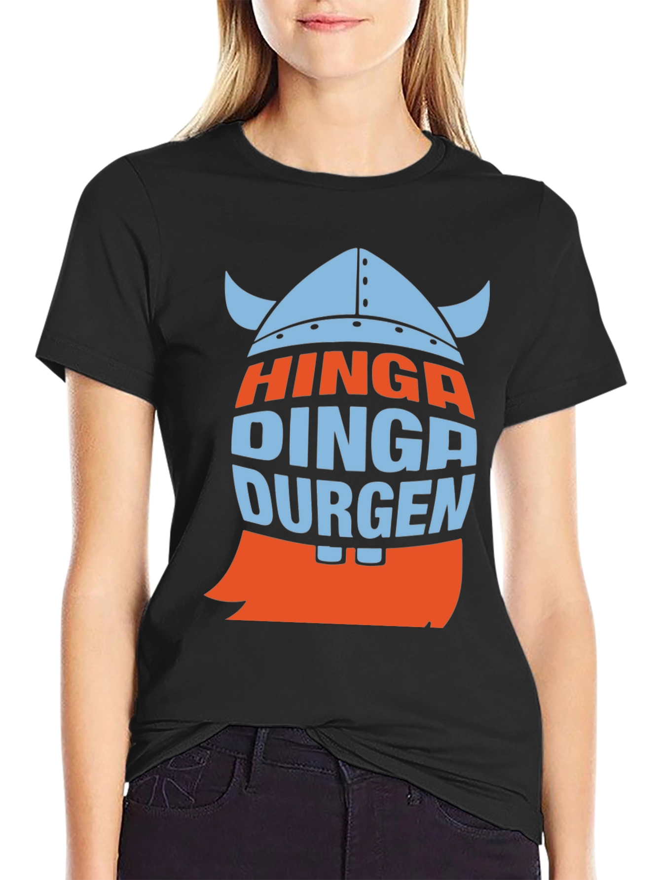 Hinga Dinga Durgen Viking Graphic T-Shirt