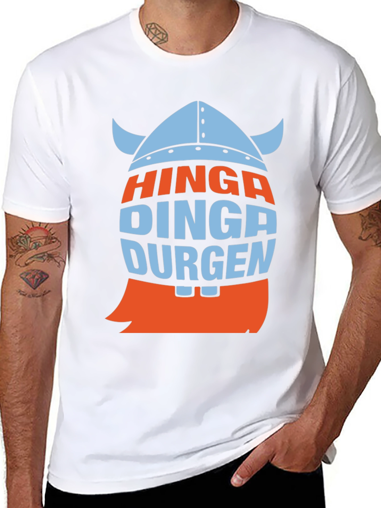 Hinga Dinga Durgen Viking Graphic T-Shirt