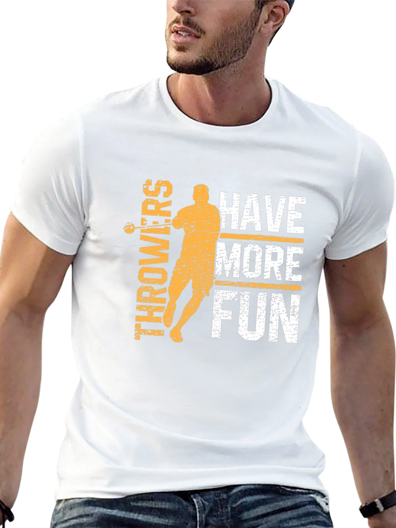Throwers Have More Fun Black T-Shirt