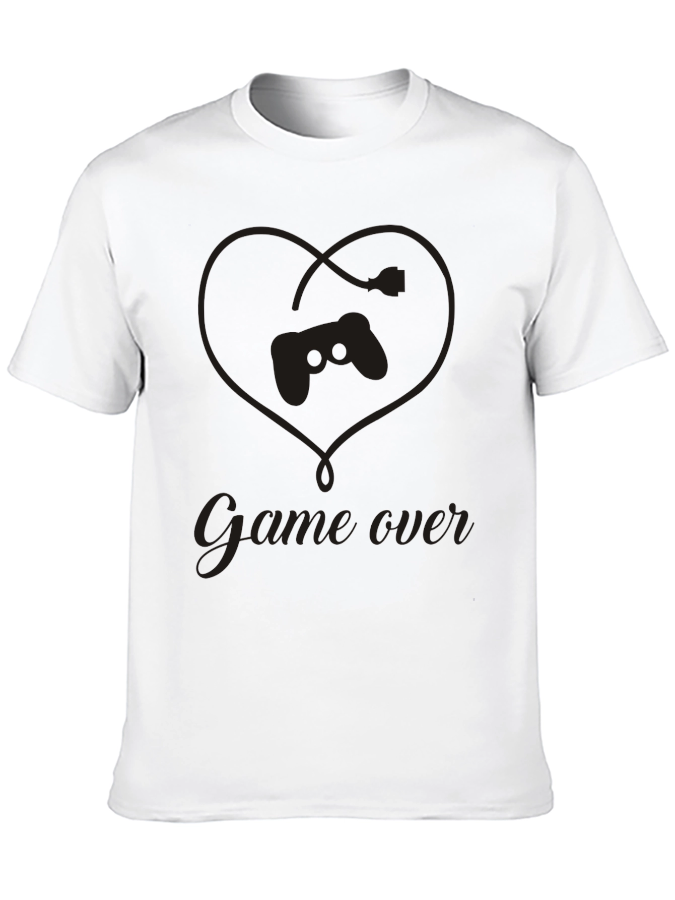 Game Over T-Shirt - Gamer Heart