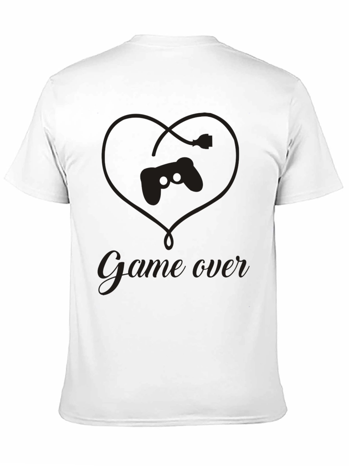 Game Over T-Shirt - Gamer Heart