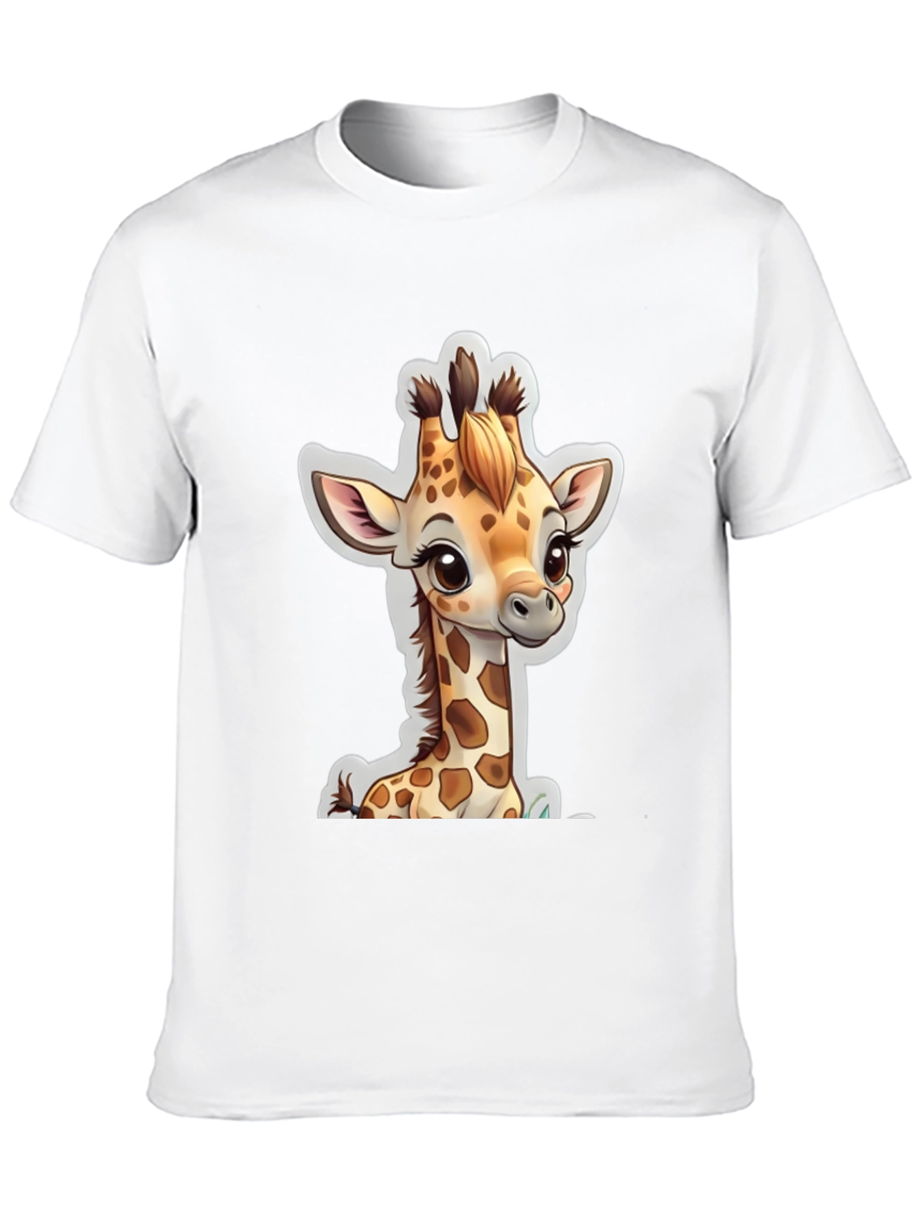 Cute Giraffe Graphic Tee - Stylish Animal Lover Shirt