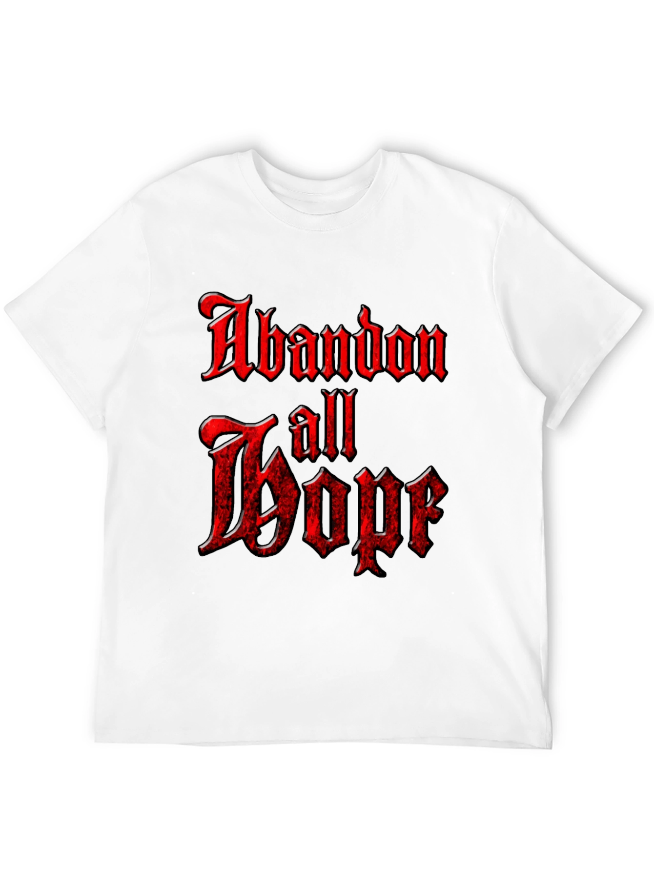 Abandon All Boof Graphic T-Shirt - Black