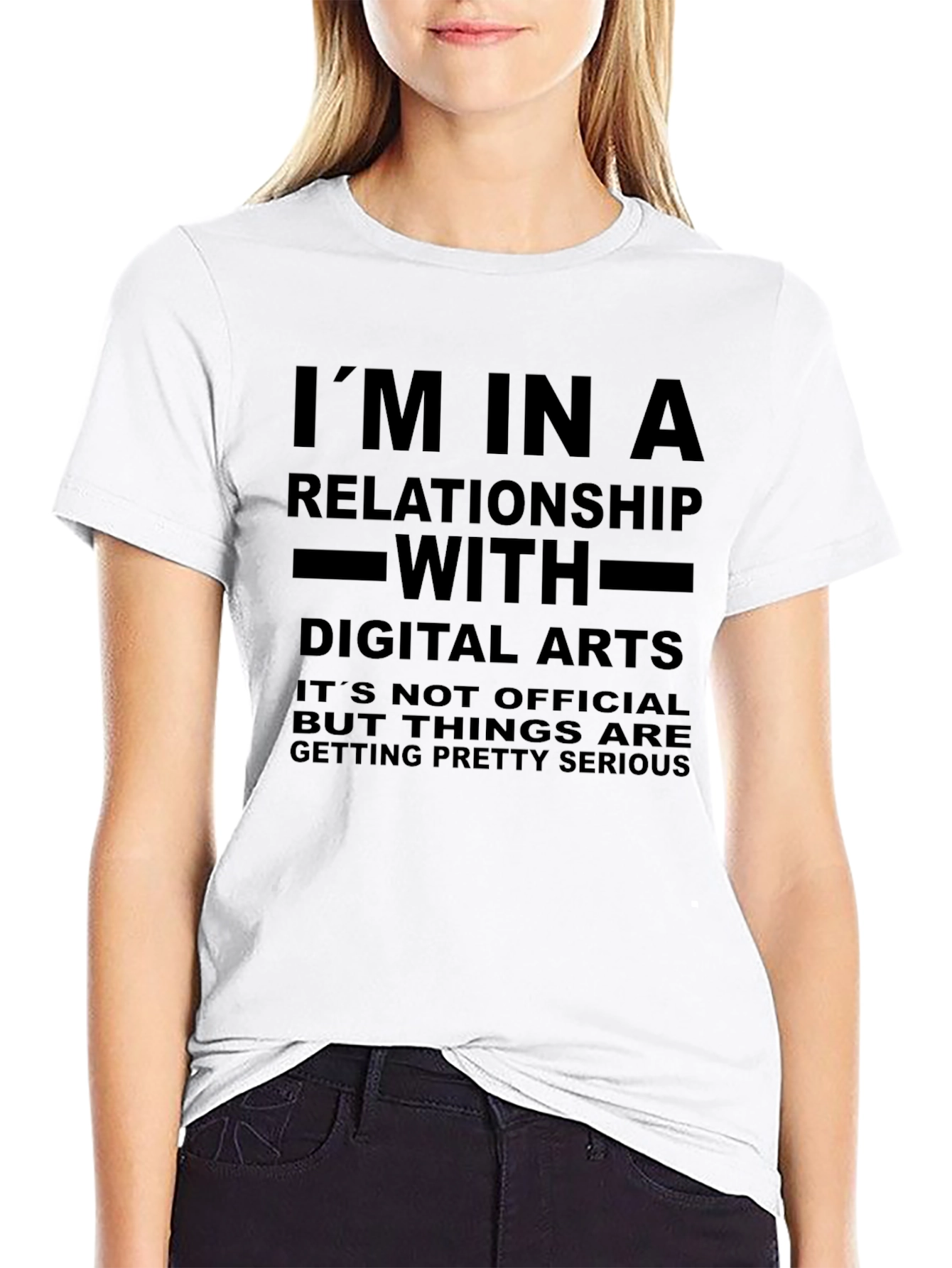 Im In A Relationship With Digital Arts T-Shirt