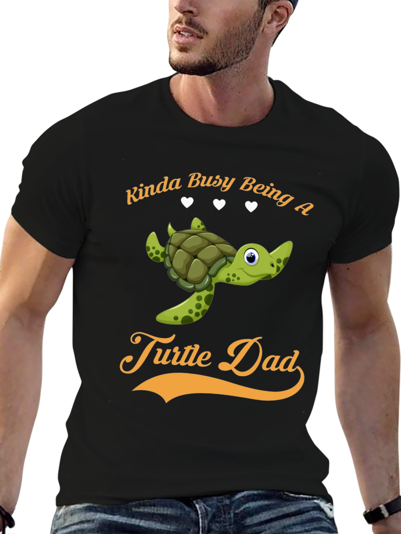 Kinda Busy Being A Turtle Dad T-Shirt