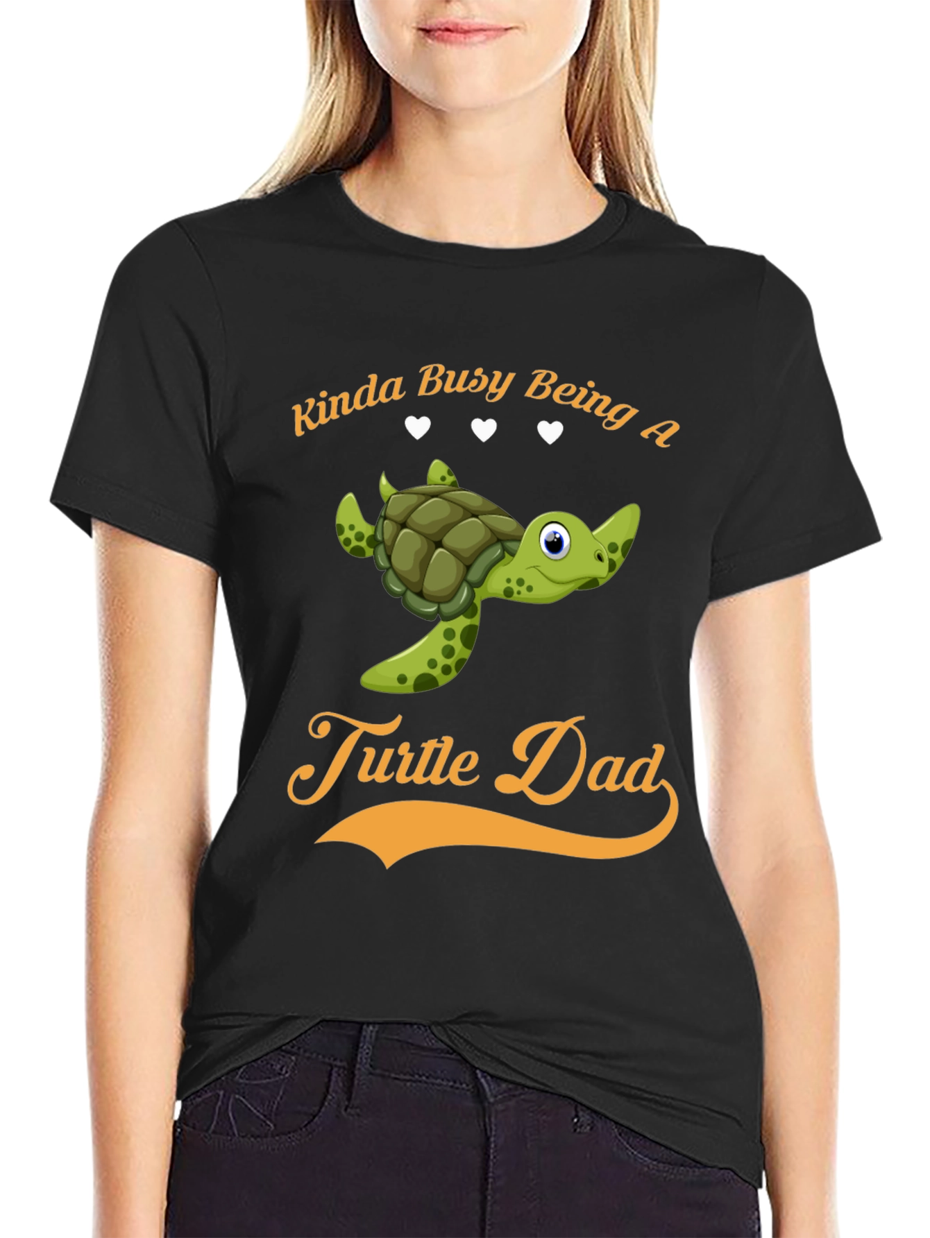 Kinda Busy Being A Turtle Dad T-Shirt