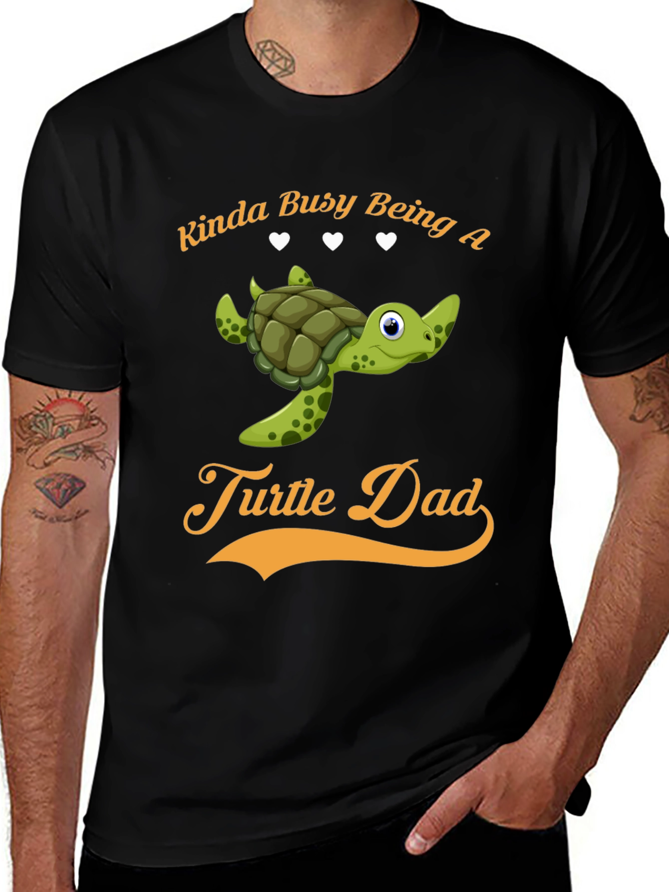 Kinda Busy Being A Turtle Dad T-Shirt