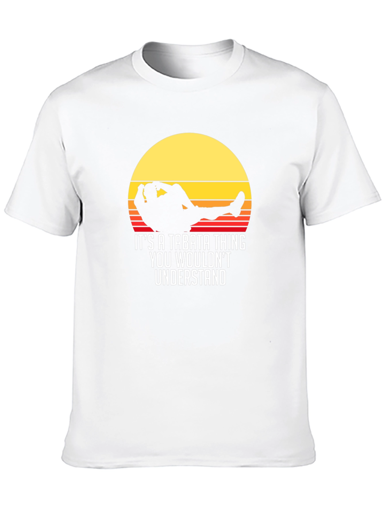 Tabata Thing T-Shirt - Sunset Graphic