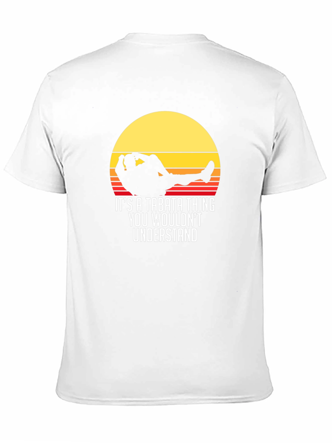 Tabata Thing T-Shirt - Sunset Graphic