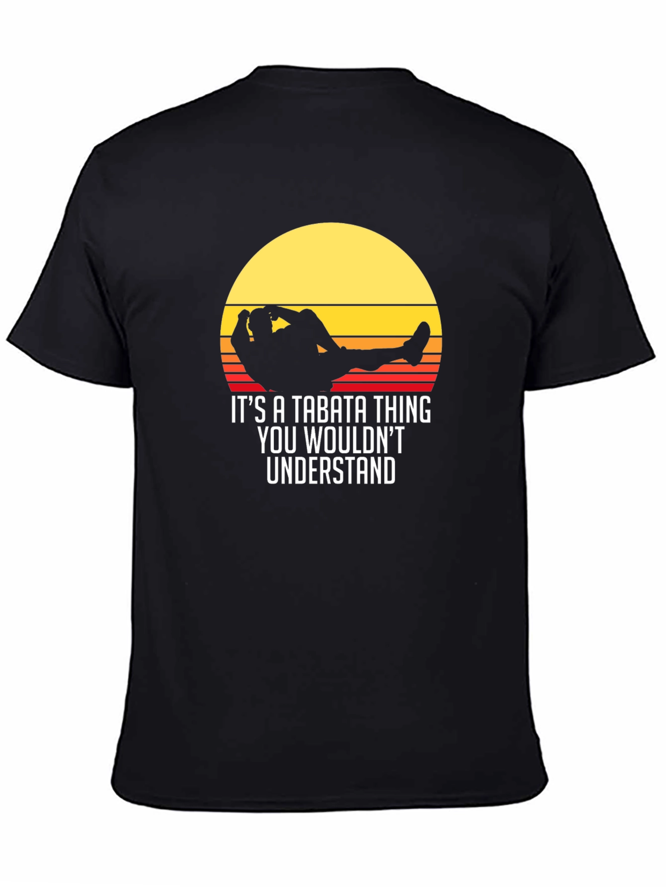 Tabata Thing T-Shirt - Sunset Graphic