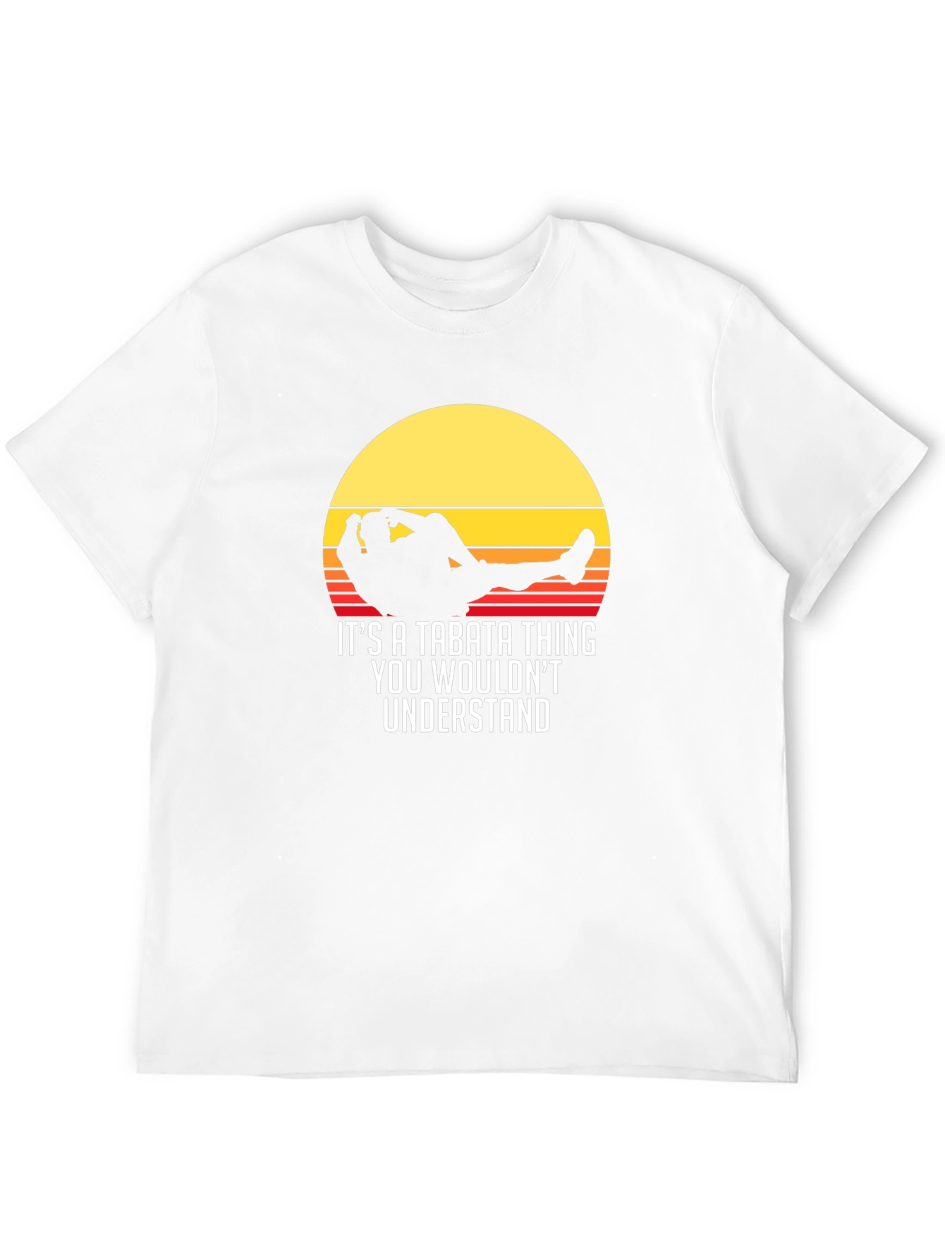 Tabata Thing T-Shirt - Sunset Graphic