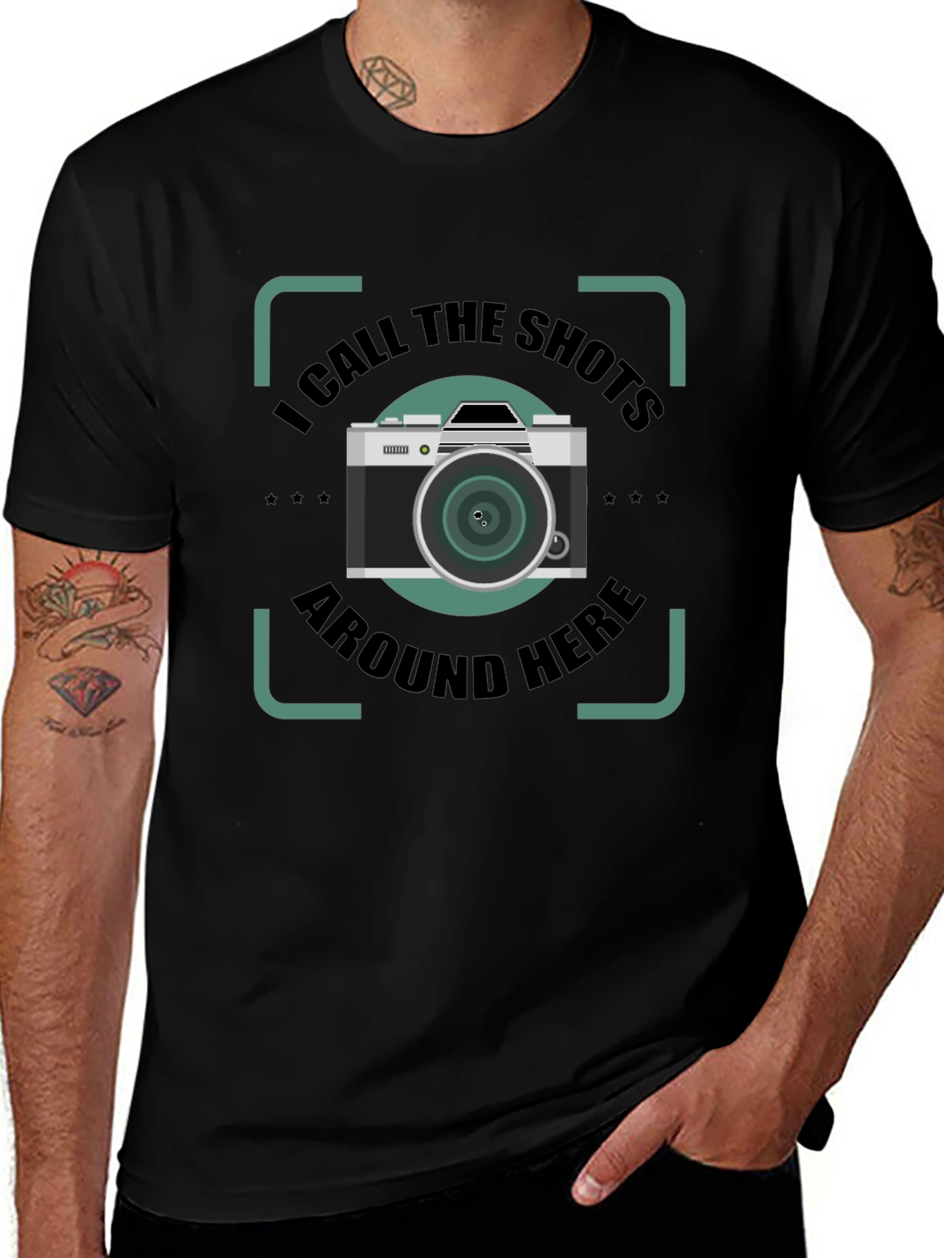 I Call the Shots Around Here Graphic T-Shirt