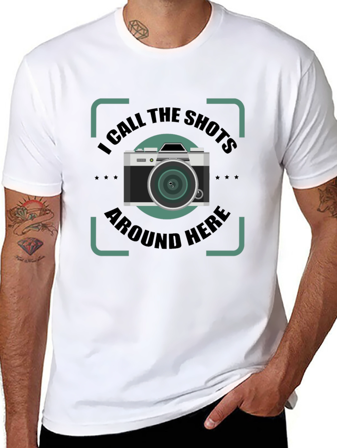 I Call the Shots Around Here Graphic T-Shirt