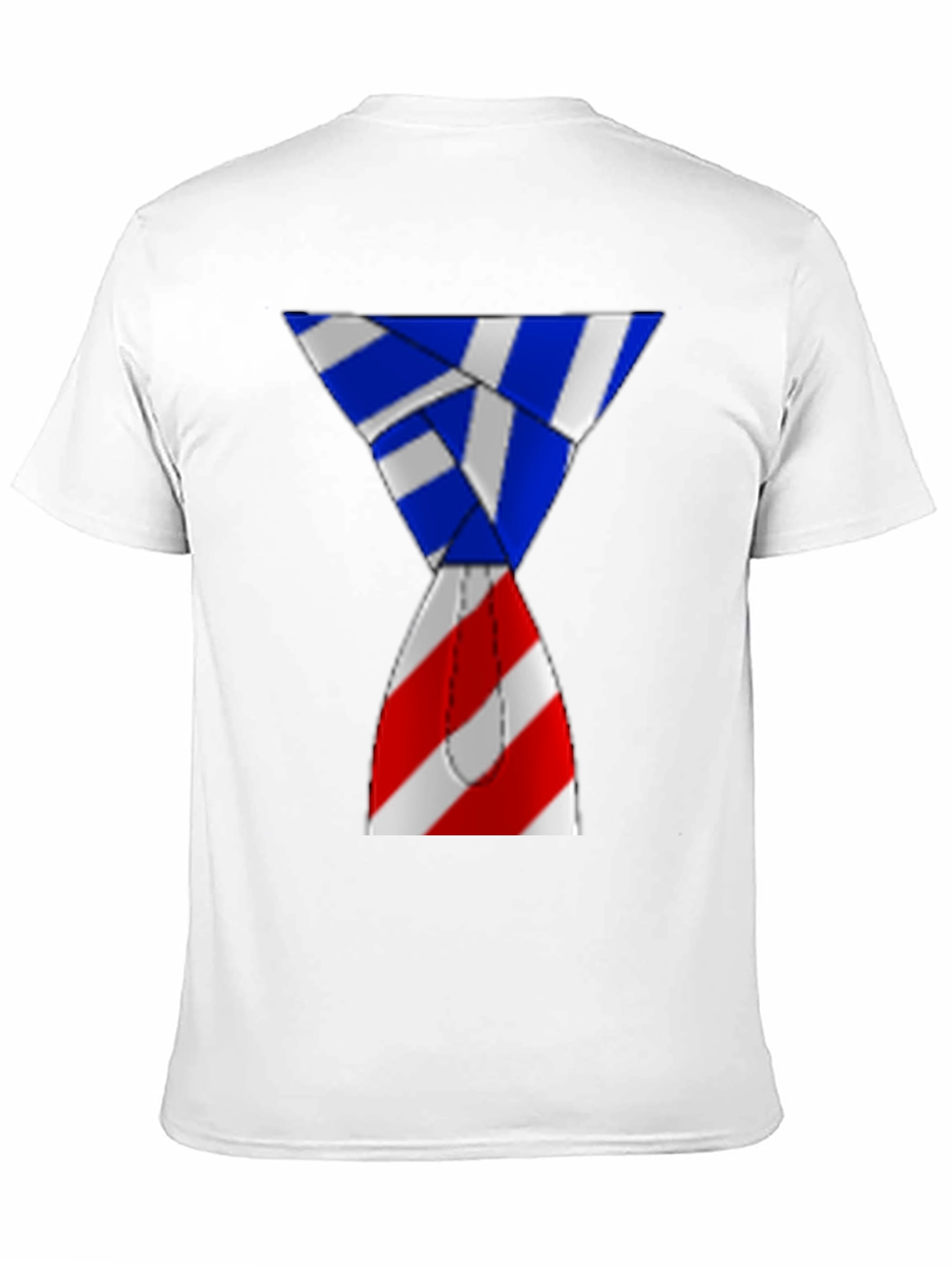 Striped Hourglass Tee - Unique Design