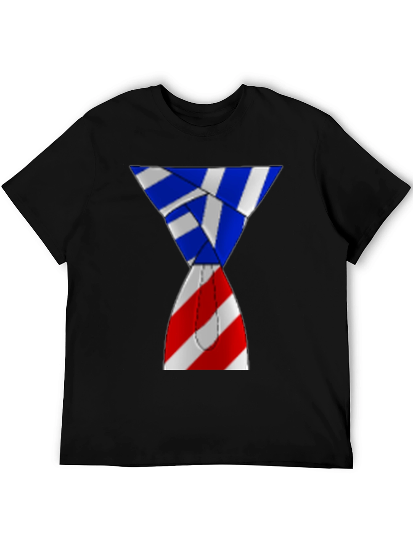 Striped Hourglass Tee - Unique Design