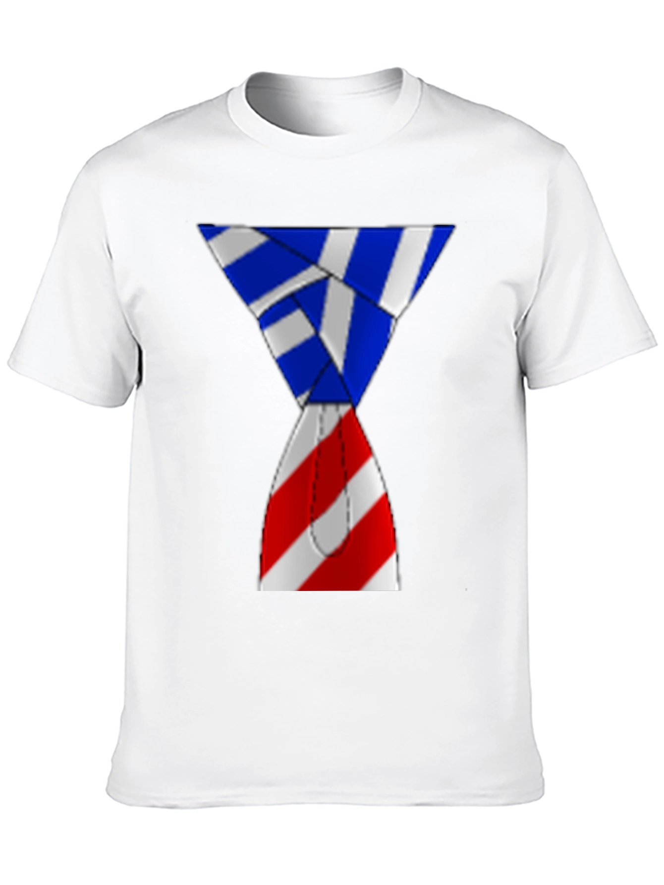 Striped Hourglass Tee - Unique Design