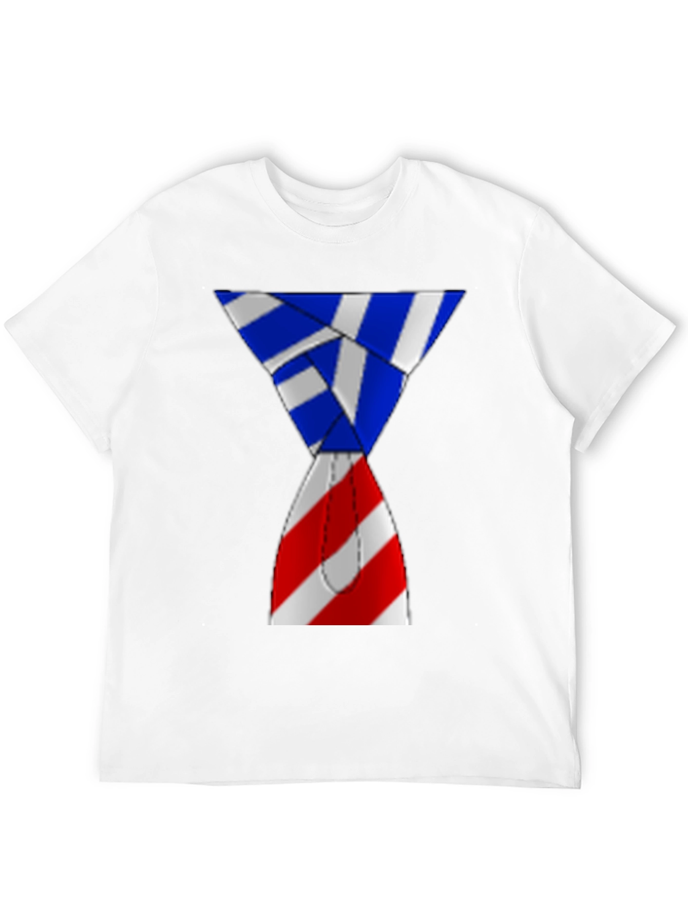 Striped Hourglass Tee - Unique Design