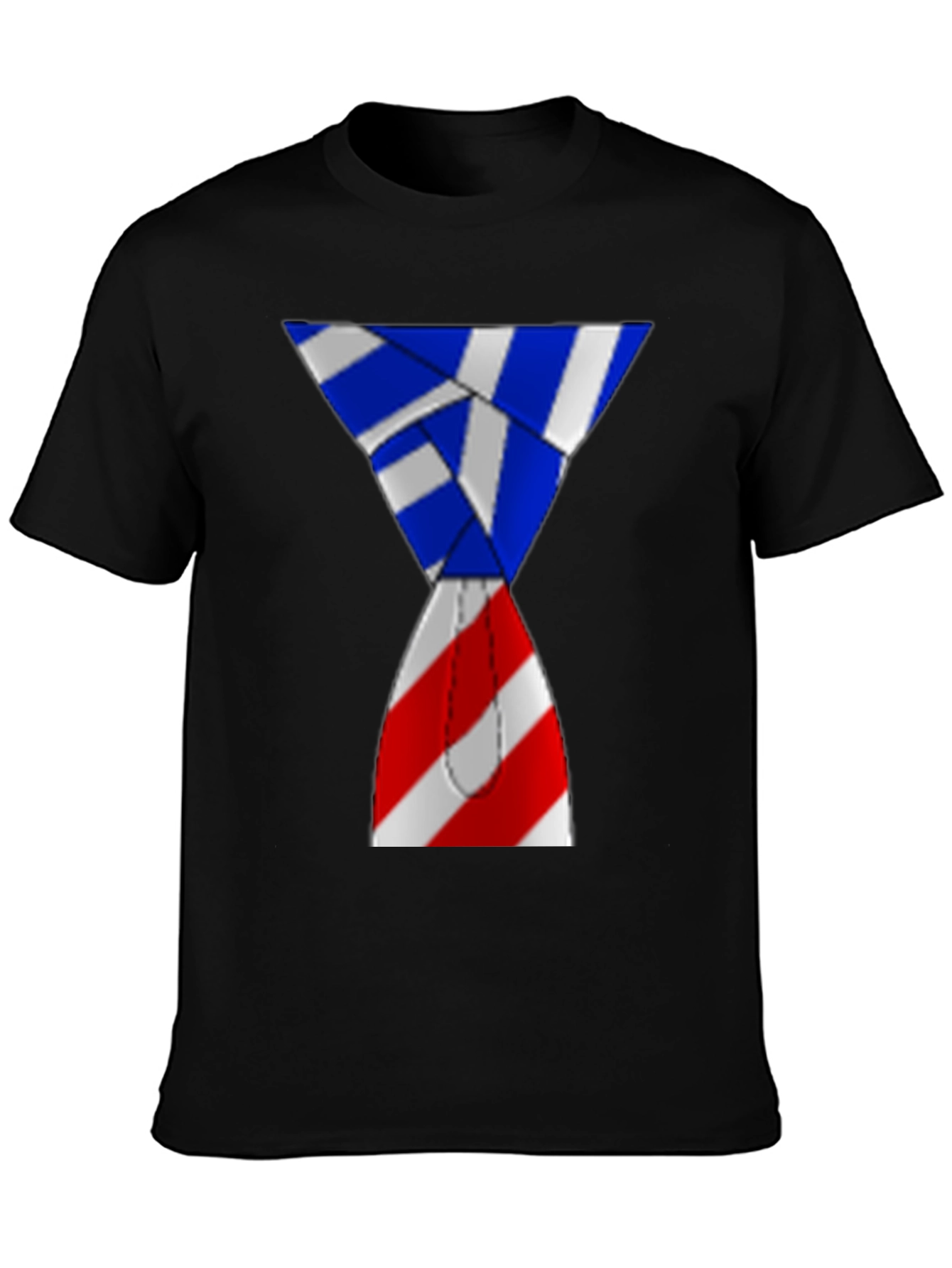 Striped Hourglass Tee - Unique Design