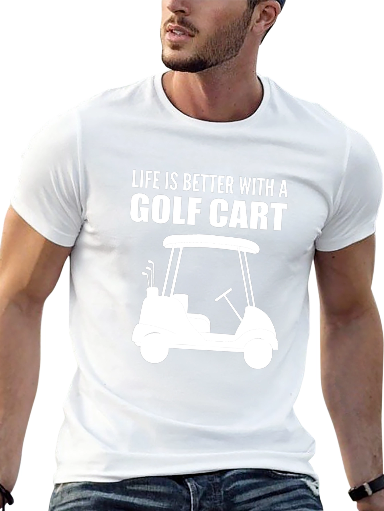 Life Is Better Golf Cart T-Shirt