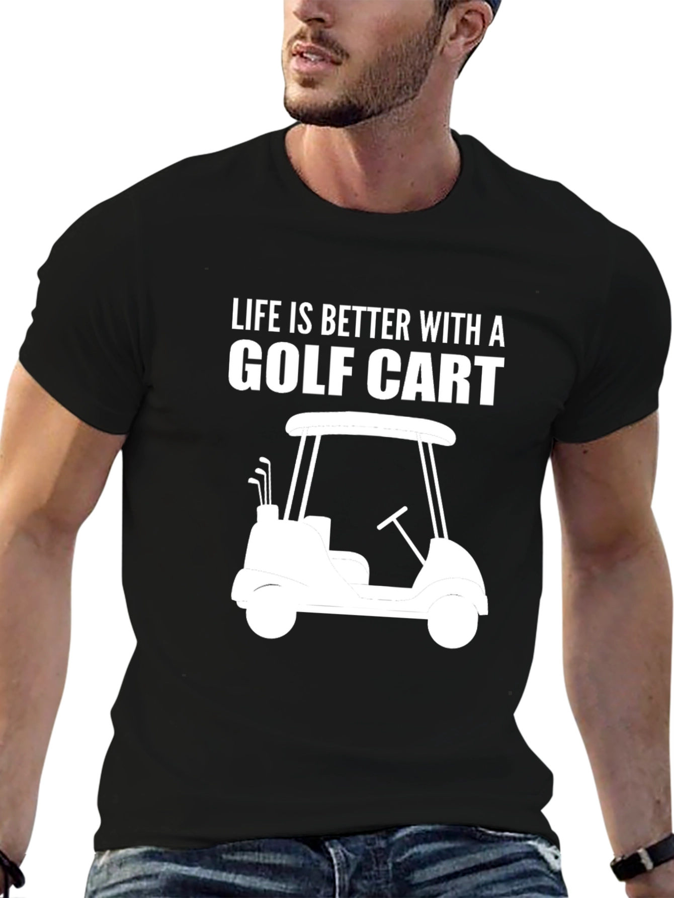 Life Is Better Golf Cart T-Shirt