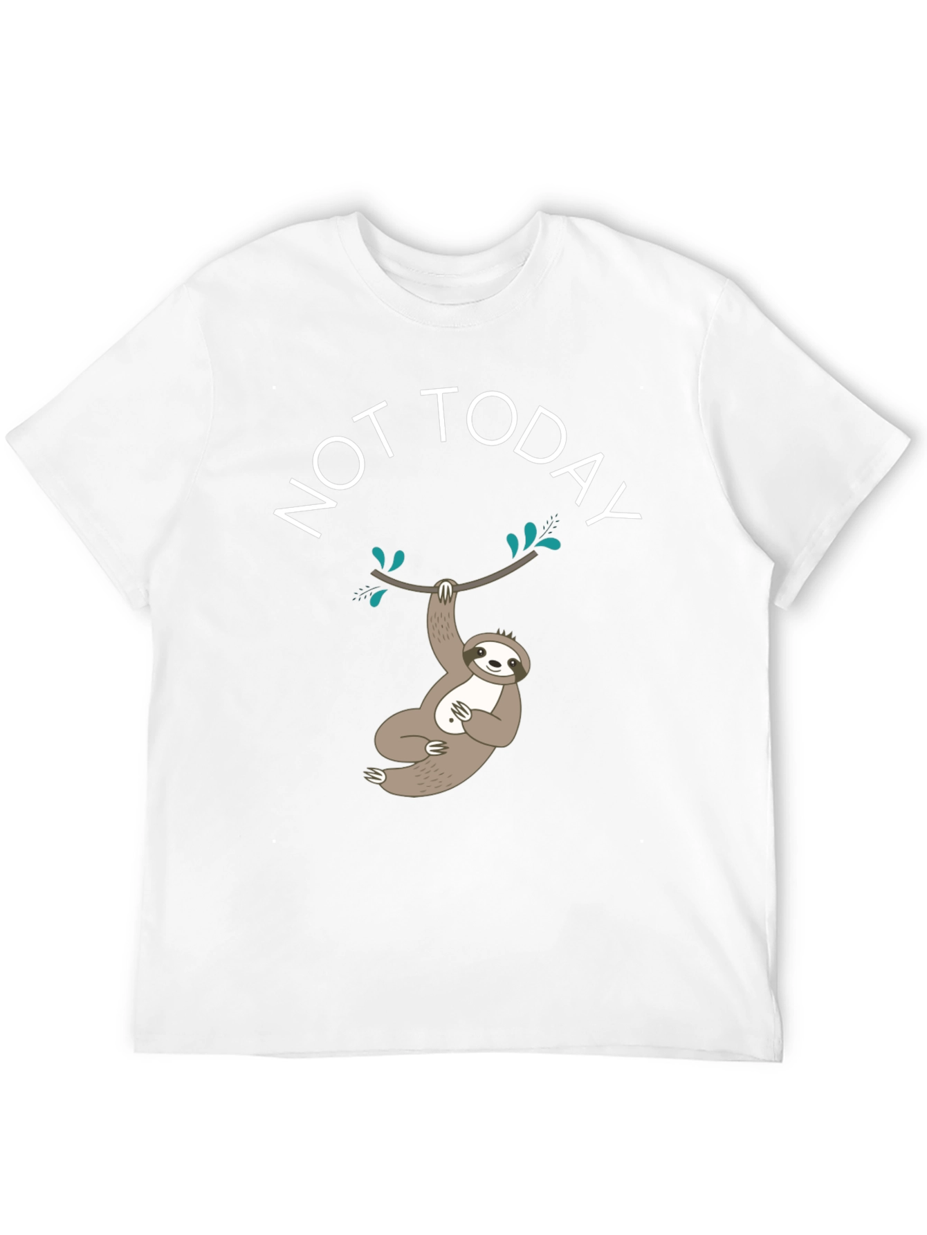 Not Today Sloth Graphic Tee