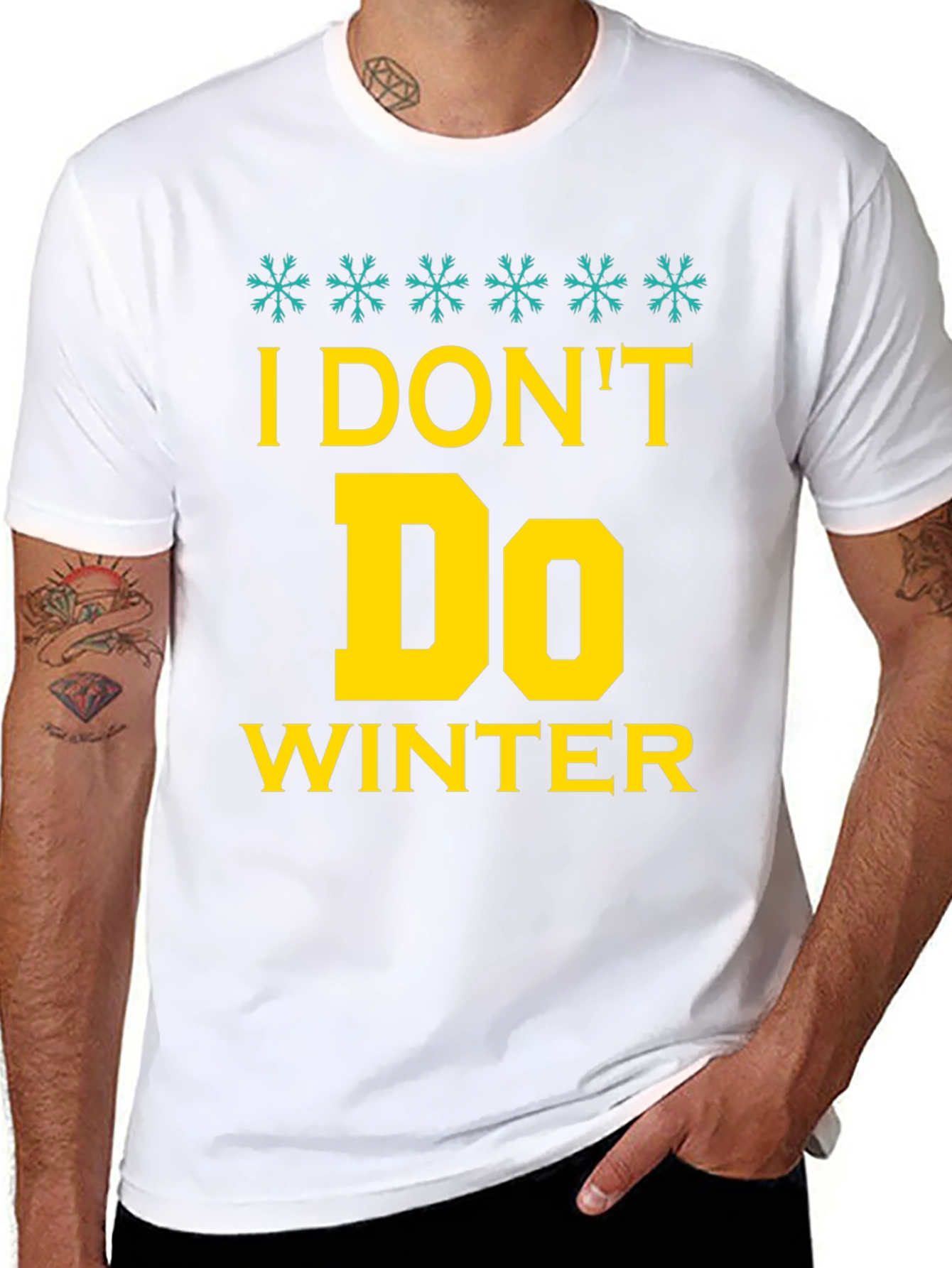 I Dont Do Winter Graphic Tee