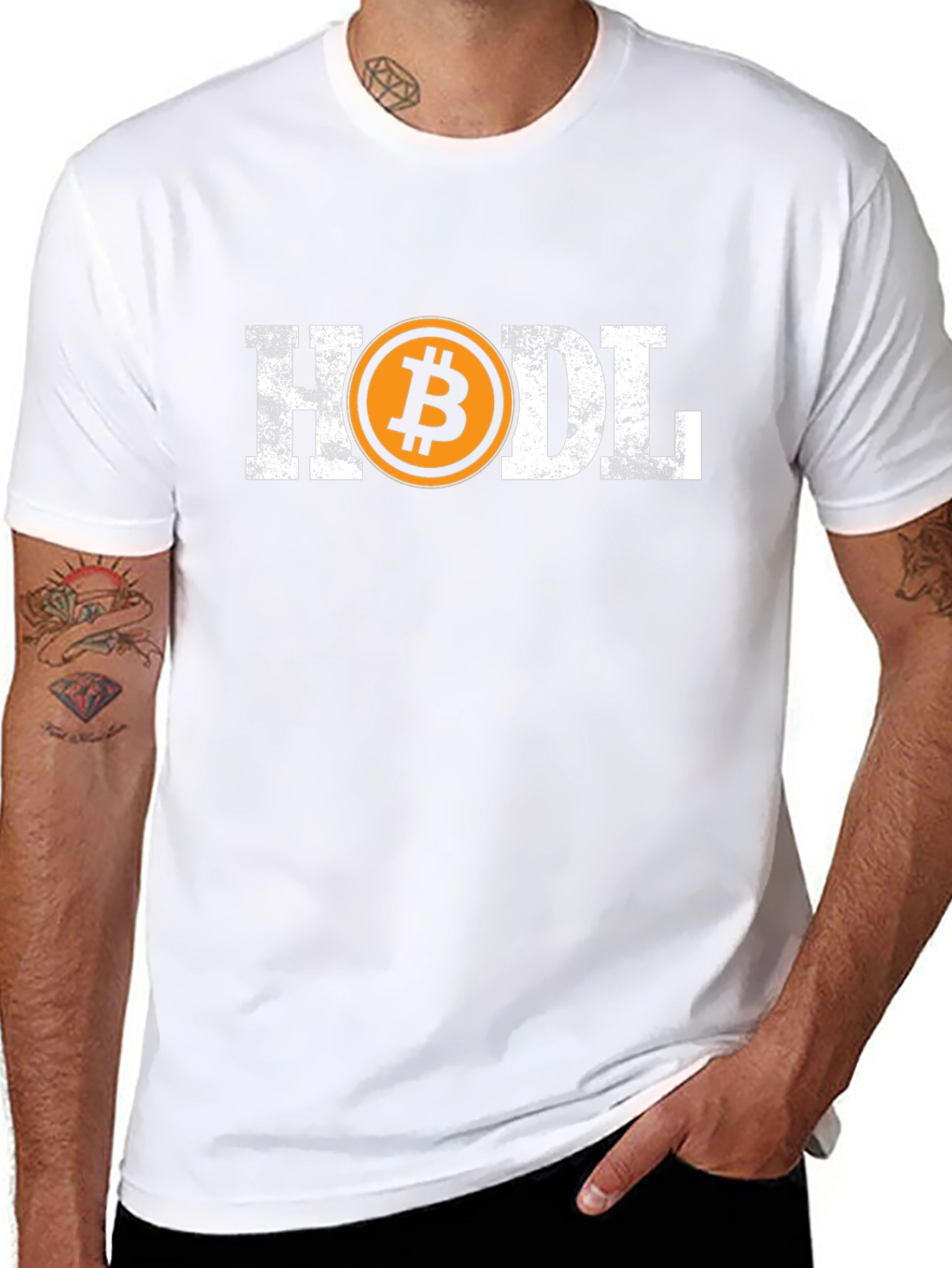 HODL Bitcoin Graphic T-Shirt