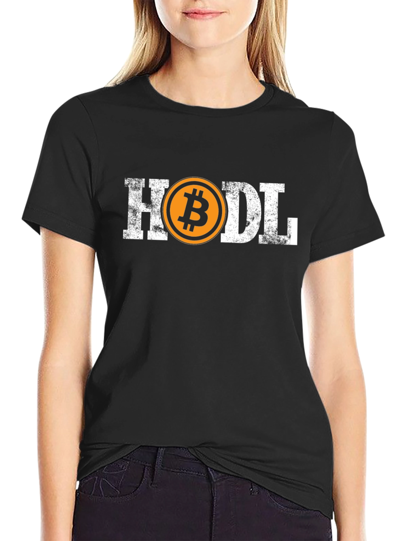 HODL Bitcoin Graphic T-Shirt