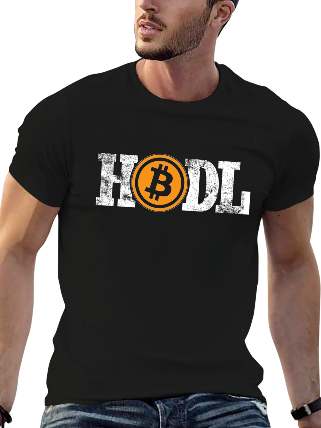 HODL Bitcoin Graphic T-Shirt