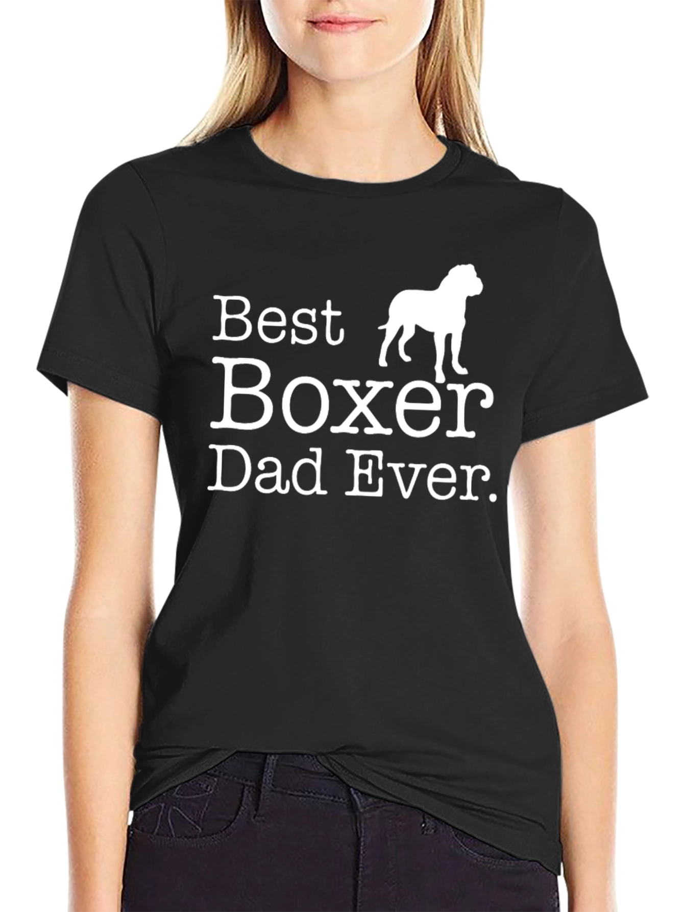 Best Boxer Dad Ever - Novelty T-Shirt