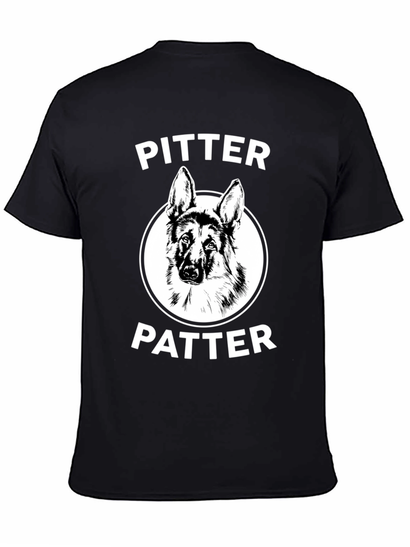 Pitter Patter Dog T-Shirt - German Shepherd