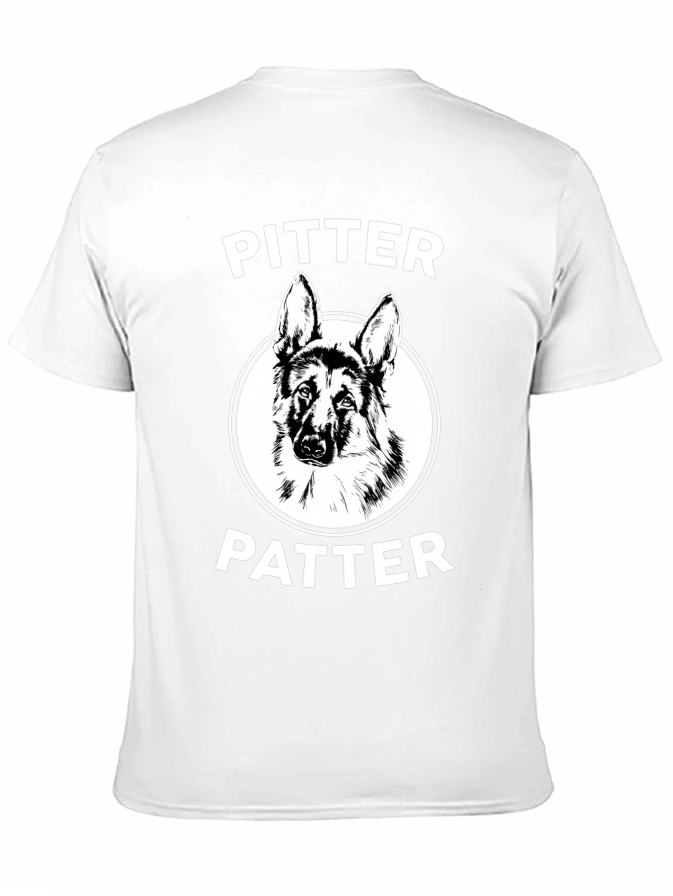 Pitter Patter Dog T-Shirt - German Shepherd