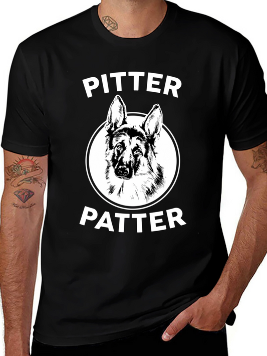 Pitter Patter Dog T-Shirt - German Shepherd